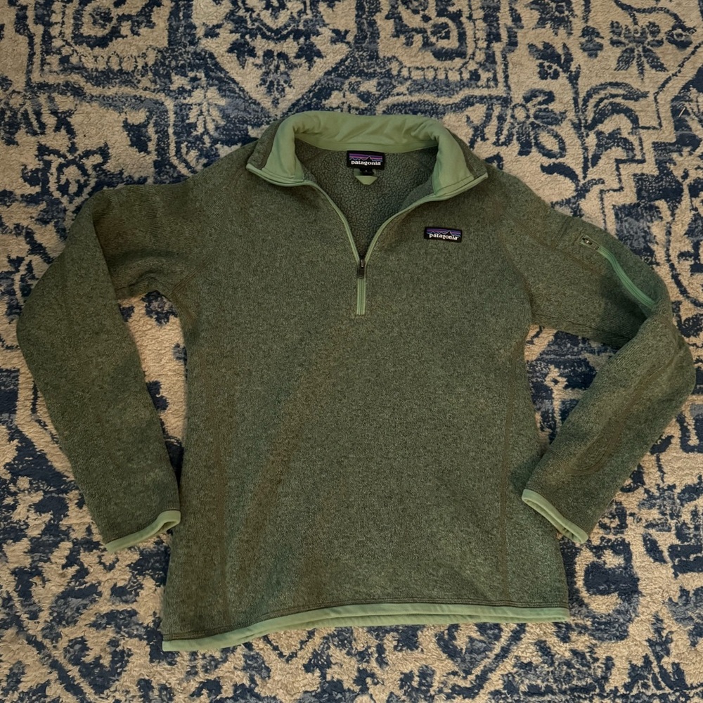 Patagonia better sweater 1/4 zip